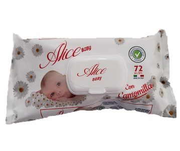 Salviette Baby con Camomilla